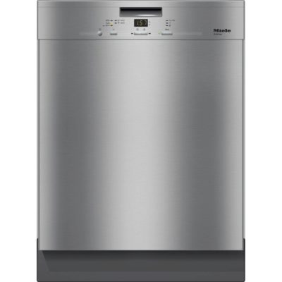 Miele G4940BK 13 Place Full Size Dishwasher in Clean Steel